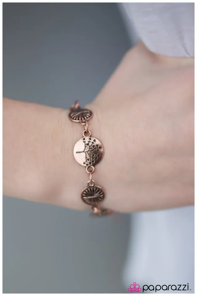 Bracelets Paparazzi Jewelry Paparazzi Bracelet A Walk Outside Copper