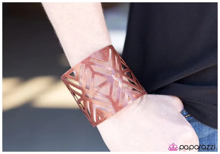 Bracelets Paparazzi Jewelry Paparazzi Bracelet Aztec Adventure Copper