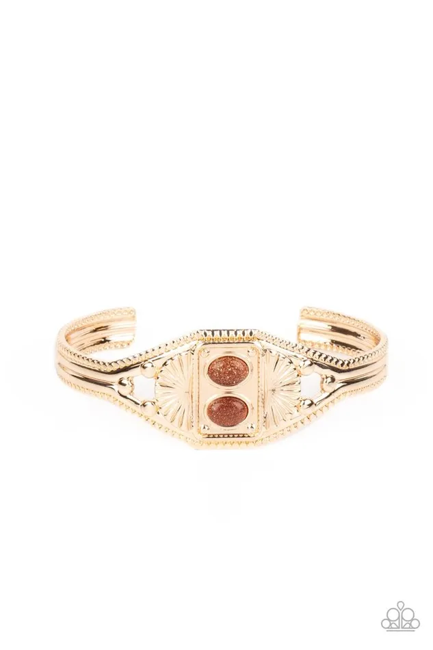 Bracelets Paparazzi Jewelry Paparazzi Bracelet Aztec Allure Gold Bracelets Paparazzi Jewelry Paparazzi Bracelet Aztec Allure Gold
