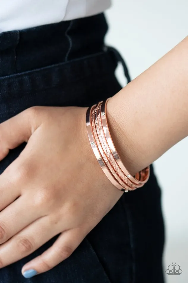 Bracelets Paparazzi Jewelry Paparazzi Bracelet Be There With Baubles On Copper