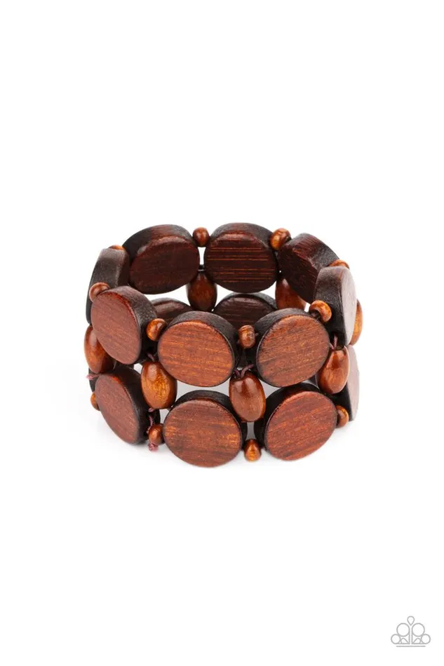 Bracelets Paparazzi Jewelry Paparazzi Bracelet Beach Bravado Brown Bracelets Paparazzi Jewelry Paparazzi Bracelet Beach Bravado Brown