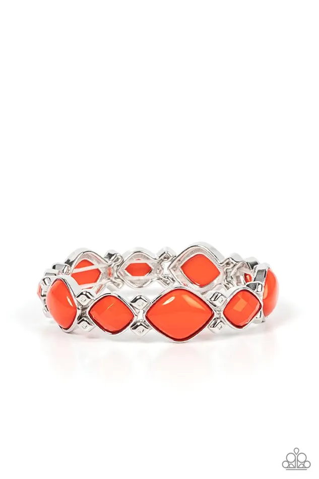 Bracelets Paparazzi Jewelry Paparazzi Bracelet Boldly BEADazzled Orange Bracelets Paparazzi Jewelry Paparazzi Bracelet Boldly BEADazzled Orange