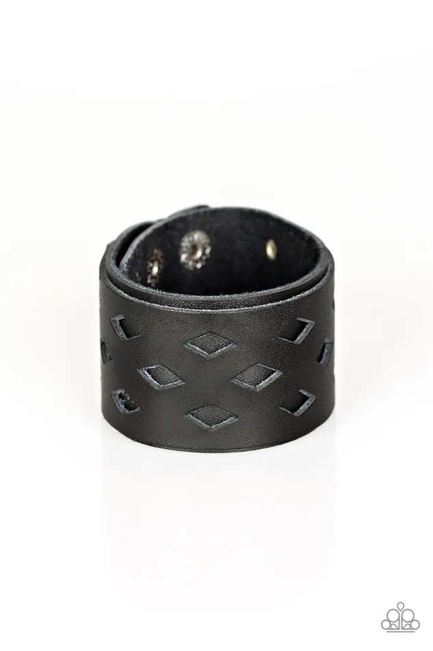 Bracelets Paparazzi Jewelry Paparazzi Bracelet Bucking Bronco Black