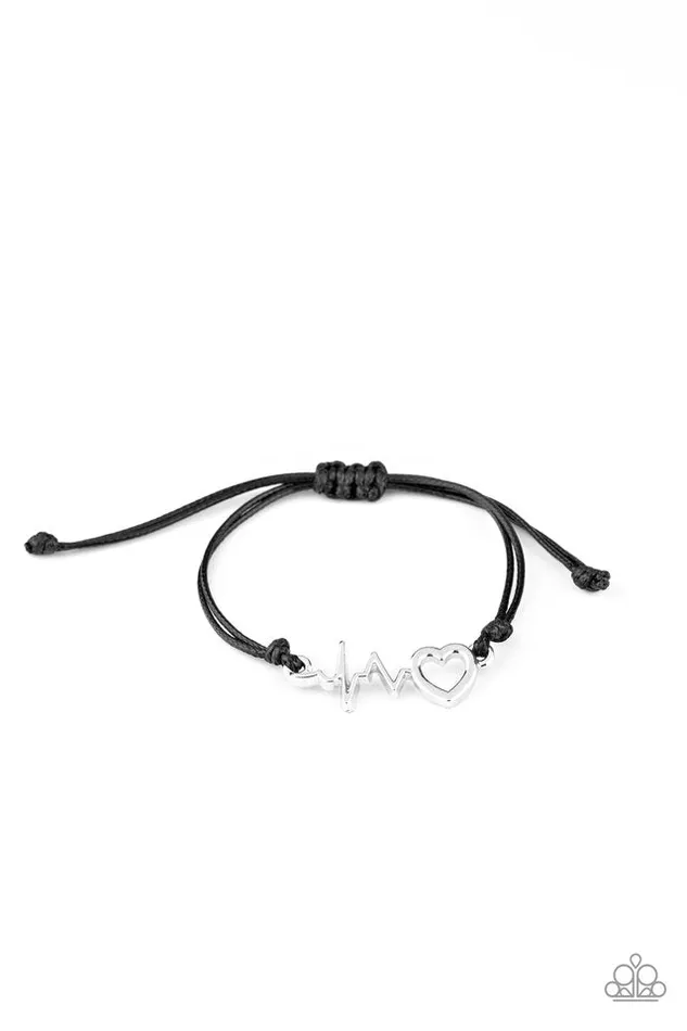 Bracelets Paparazzi Jewelry Paparazzi Bracelet Cardiac Couture Black Bracelets Paparazzi Jewelry Paparazzi Bracelet Cardiac Couture Black
