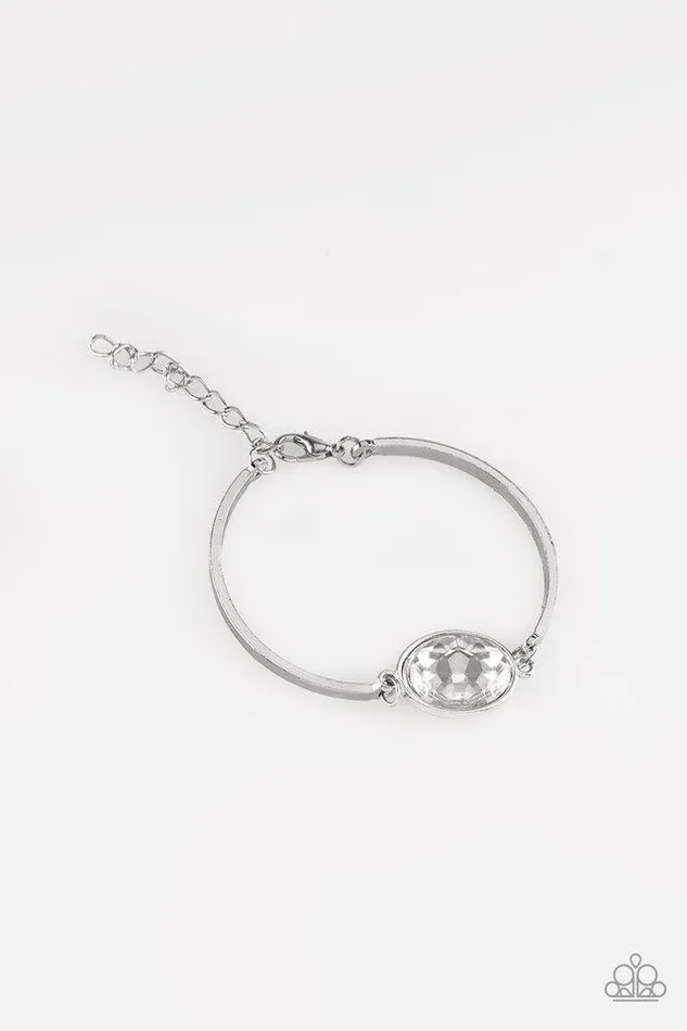 Bracelets Paparazzi Jewelry Paparazzi Bracelet Definitely Dashing White