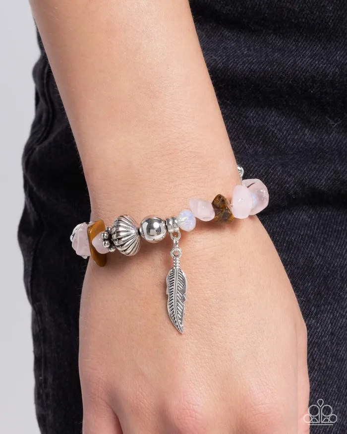Bracelets Paparazzi Jewelry Paparazzi Bracelet Earthy Earning Pink
