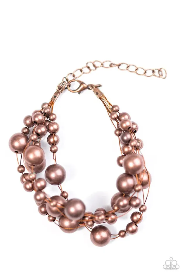 Bracelets Paparazzi Jewelry Paparazzi Bracelet Feeling Fabulous Copper