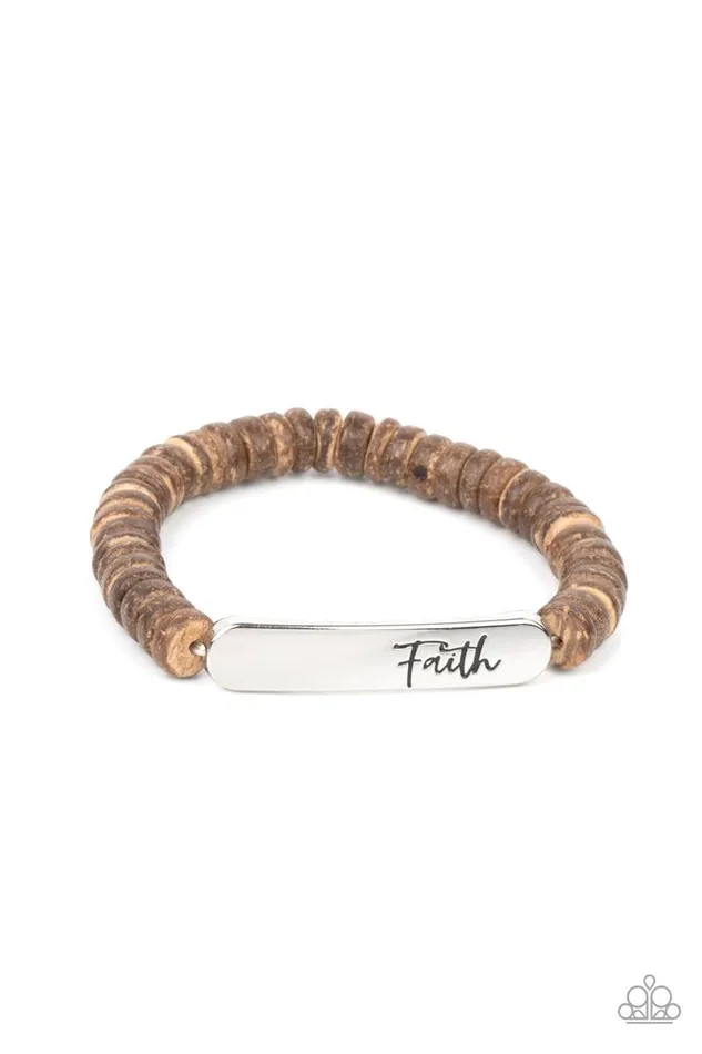 Bracelets Paparazzi Jewelry Paparazzi Bracelet Full Faith Brown Bracelets Paparazzi Jewelry Paparazzi Bracelet Full Faith Brown