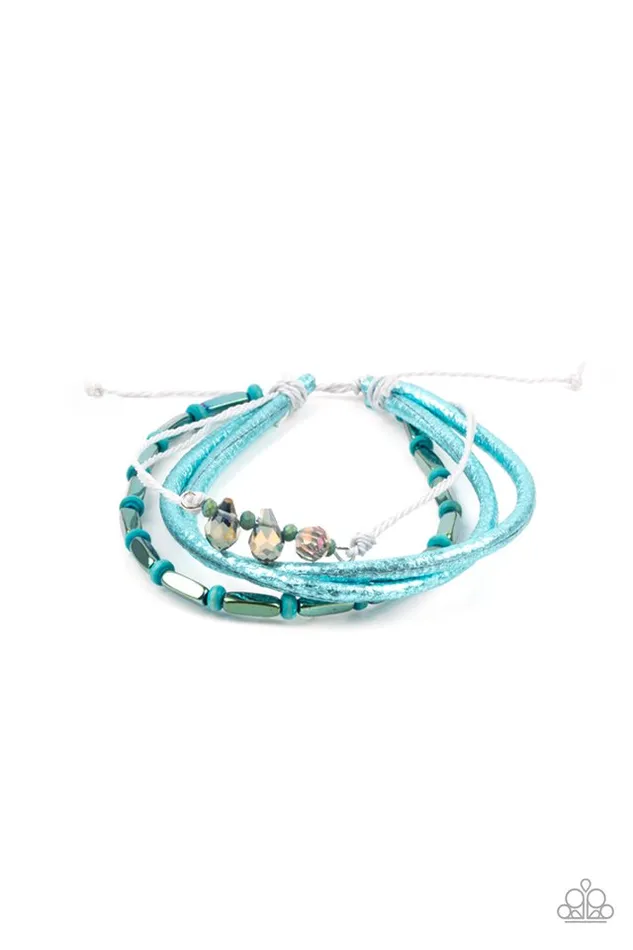 Bracelets Paparazzi Jewelry Paparazzi Bracelet Holographic Hike Blue Bracelets Paparazzi Jewelry Paparazzi Bracelet Holographic Hike Blue