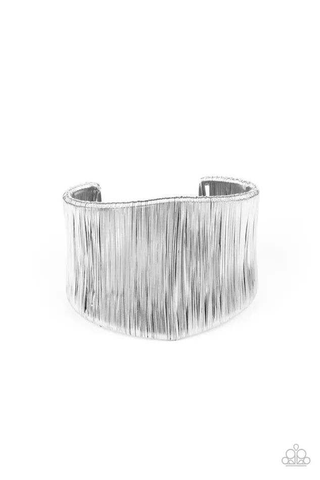 Bracelets Paparazzi Jewelry Paparazzi Bracelet Hot Wired Wonder Silver Bracelets Paparazzi Jewelry Paparazzi Bracelet Hot Wired Wonder Silver