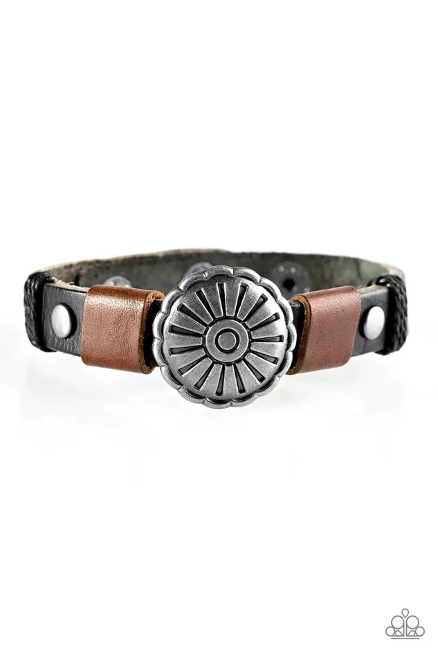 Bracelets Paparazzi Jewelry Paparazzi Bracelet Mountain Rise Black