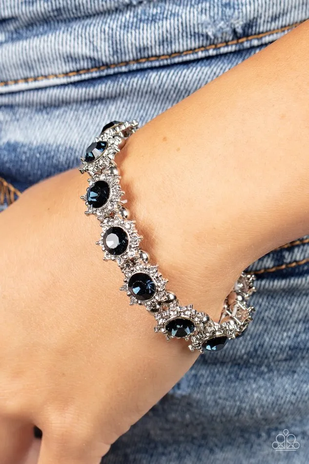 Bracelets Paparazzi Jewelry Paparazzi Bracelet Prismatic Palace Blue