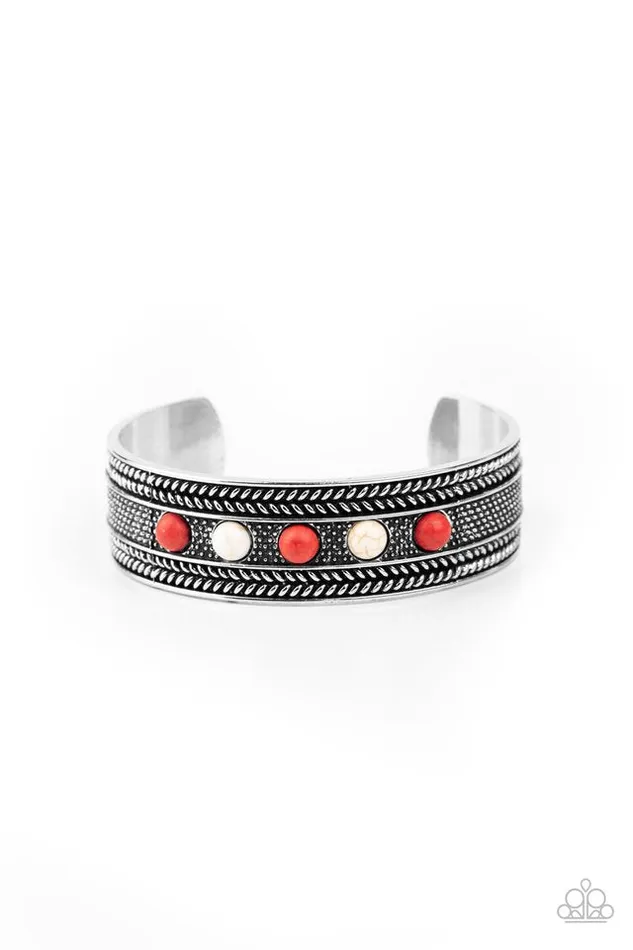 Bracelets Paparazzi Jewelry Paparazzi Bracelet Quarry Quake Red Bracelets Paparazzi Jewelry Paparazzi Bracelet Quarry Quake Red