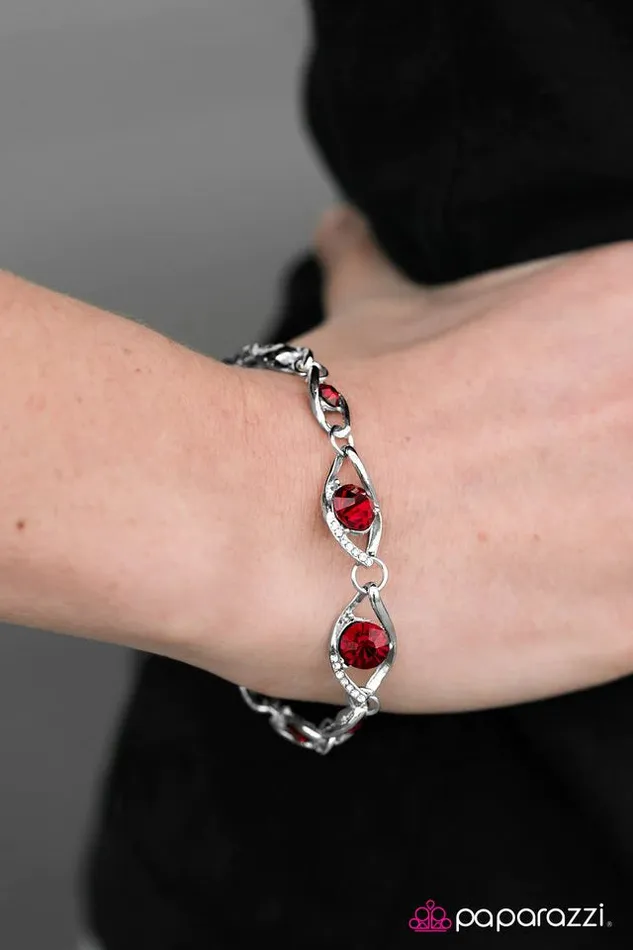 Bracelets Paparazzi Jewelry Paparazzi Bracelet Rich is Rich Red