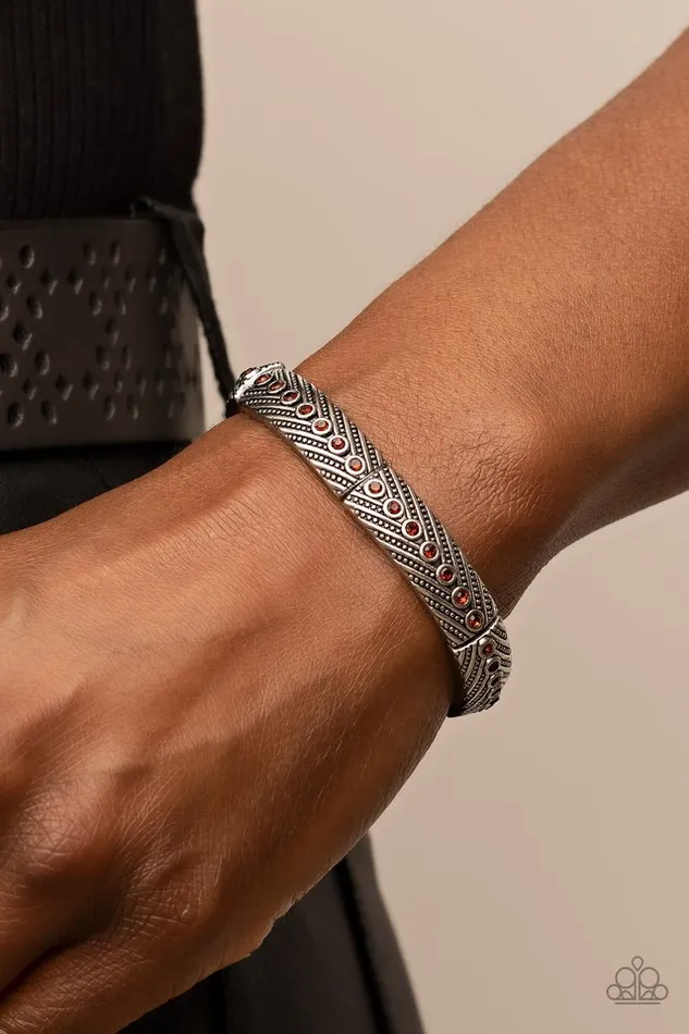 Bracelets Paparazzi Jewelry Paparazzi Bracelet RiskTaking Twinkle Brown