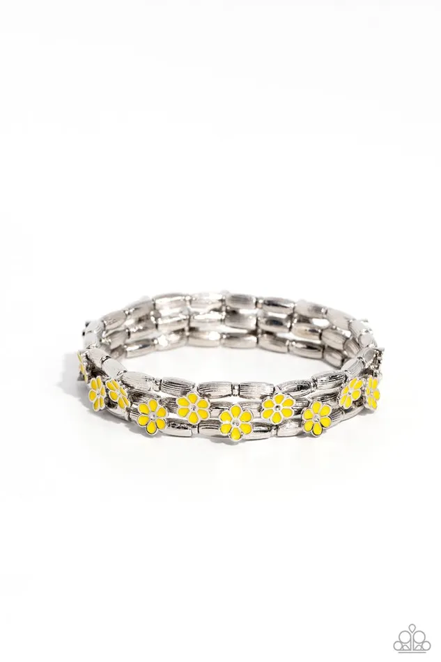 Bracelets Paparazzi Jewelry Paparazzi Bracelet Scattered Springtime Yellow Bracelets Paparazzi Jewelry Paparazzi Bracelet Scattered Springtime Yellow