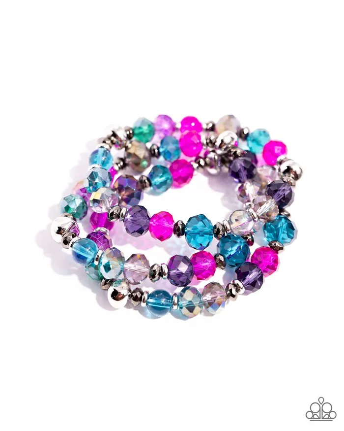 Bracelets Paparazzi Jewelry Paparazzi Bracelet Stack of GLASS Multi Bracelets Paparazzi Jewelry Paparazzi Bracelet Stack of GLASS Multi