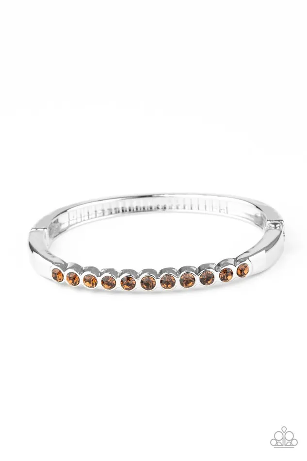 Bracelets Paparazzi Jewelry Paparazzi Bracelet Stellar Beam Brown Bracelets Paparazzi Jewelry Paparazzi Bracelet Stellar Beam Brown