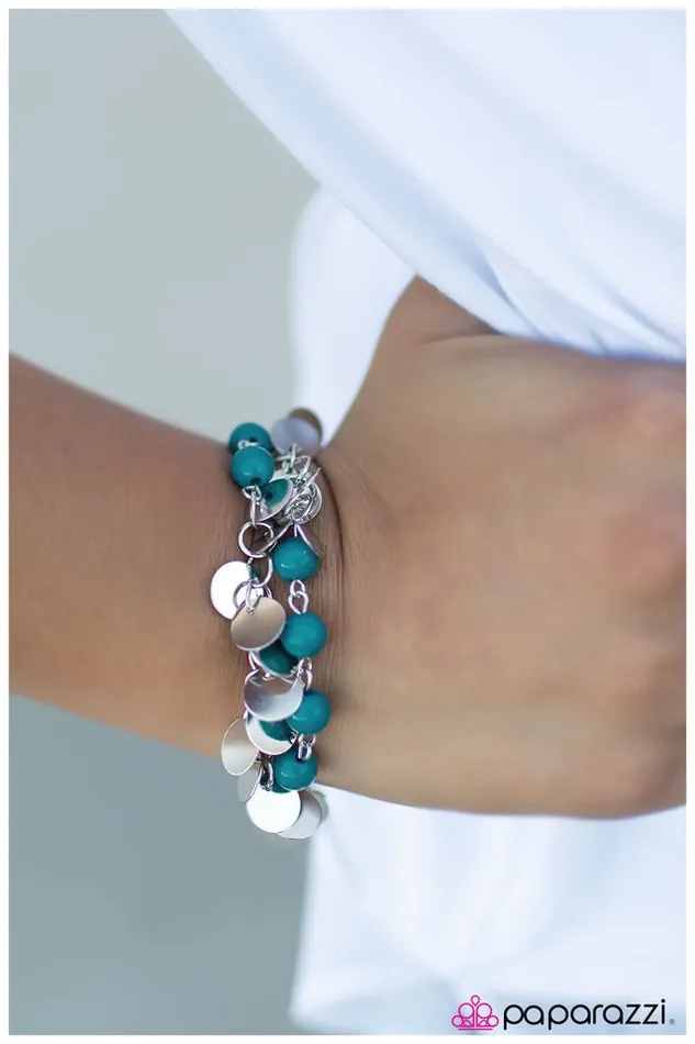 Bracelets Paparazzi Jewelry Paparazzi Bracelet The Dream Team Blue