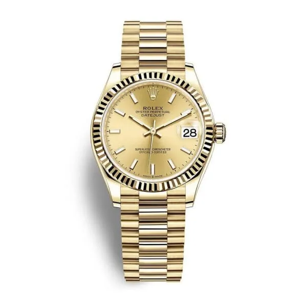 Bracelets Rolex Datejust 31mm Ref 2782780040 Champagne Dial 18K Yellow Gold President Bracelet Womens Watch Rolex Bracelets Rolex Datejust 31mm Ref 2782780040 Champagne Dial 18K Yellow Gold President Bracelet Womens Watch Rolex