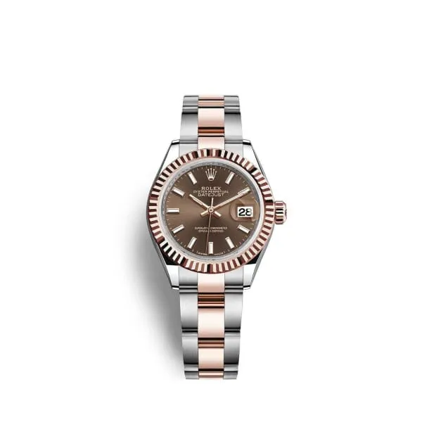 Bracelets Rolex LadyDatejust 28mm Ref 2791710018 Chocolate Stick Dial Two Tone Stainless Steel 18K Rose Gold Oyster Bracelet Womens Watch Rolex Bracelets Rolex LadyDatejust 28mm Ref 2791710018 Chocolate Stick Dial Two Tone Stainless Steel 18K Rose Gold Oyster Bracelet Womens Watch Rolex