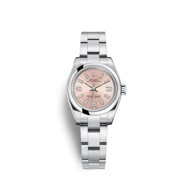 Bracelets Rolex Oyster Perpetual 26mm Ref 1762000004 Pink Index Arabic Numerals Dial Stainless Steel Oyster Bracelet Womens Watch Rolex Bracelets Rolex Oyster Perpetual 26mm Ref 1762000004 Pink Index Arabic Numerals Dial Stainless Steel Oyster Bracelet Womens Watch Rolex