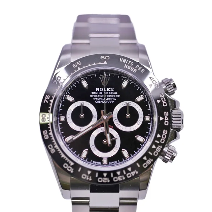 Bracelets Rolex Rolex Cosmograph Daytona 40mm Ref 116500ln0002 Black Index Dial Ceramic Bezel Stainless Steel Oyster Bracelet Mens Watch