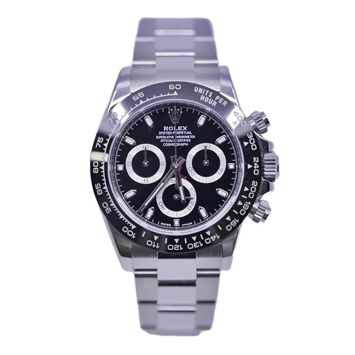 Bracelets Rolex Rolex Cosmograph Daytona 40mm Ref 116500ln0002 Black Index Dial Ceramic Bezel Stainless Steel Oyster Bracelet Mens Watch