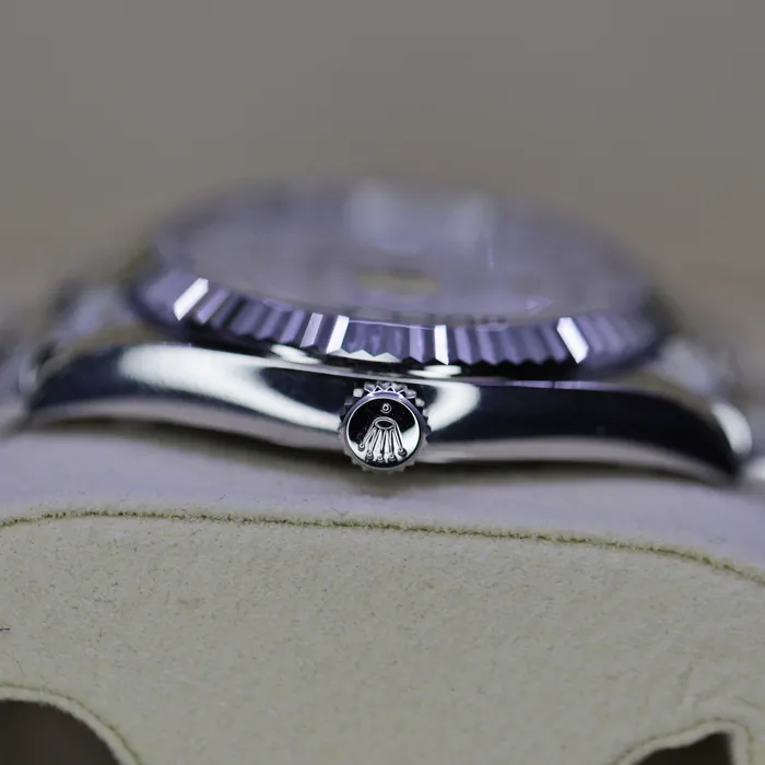 Bracelets Rolex Rolex Day Date 40mm Ref 2282360011 Meteorite Diamond Dial Fluted Bezel Platinum President Bracelet Mens Watch