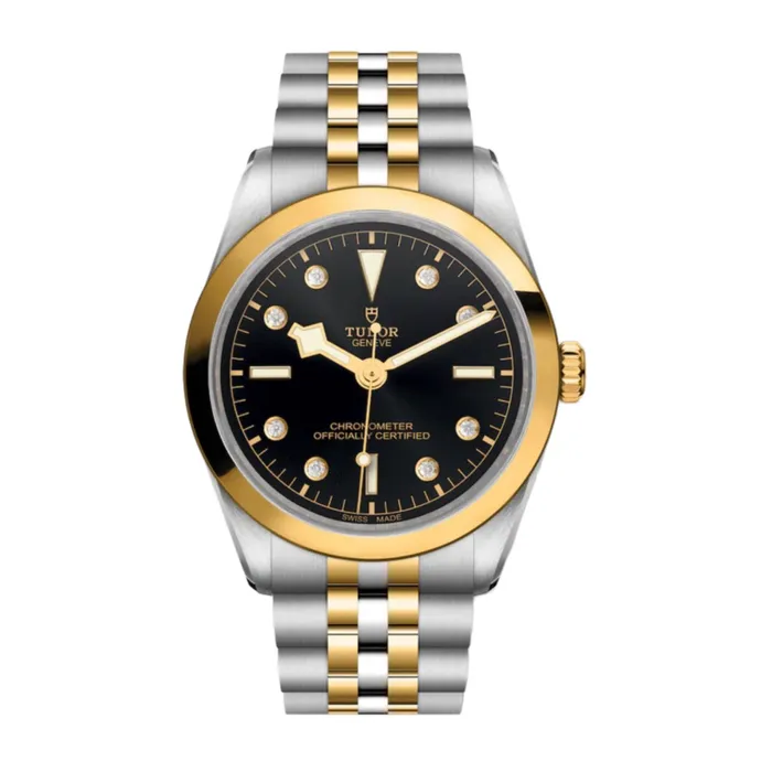 Bracelets Tudor Tudor Black Bay 36mm Watch Ref M796430006 Black Diamond Index Dial 18K Yellow Gold Bezel Two Tone Stainless Steel and 18K Yellow Gold Bracelet Bracelets Tudor Tudor Black Bay 36mm Watch Ref M796430006 Black Diamond Index Dial 18K Yellow Gold Bezel Two Tone Stainless Steel and 18K Yellow Gold Bracelet