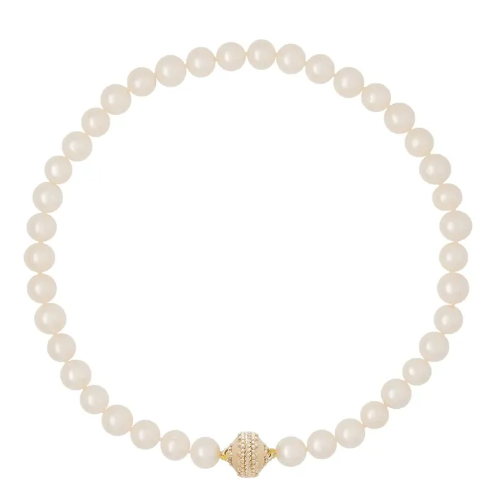 Clara Williams Necklaces Clara Williams Classic Pearl 11mm Necklace
