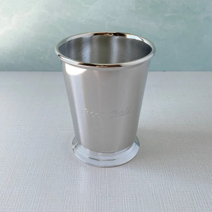 Croghans Rings Silver Plated Julep Cup 7oz