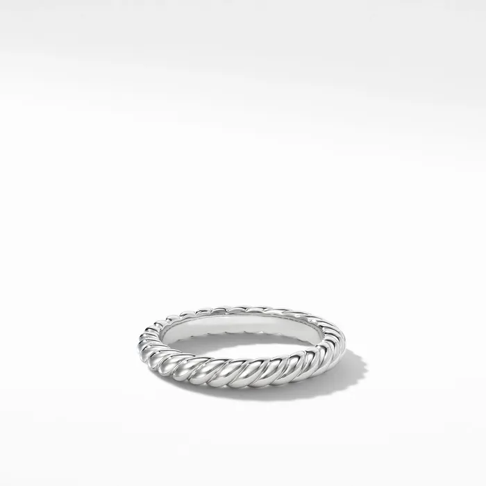 David Yurman David Yurman 3mm Cable Band Ring Rings
