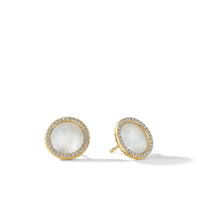David Yurman Earrings David Yurman 14mm Elements Button Earrings