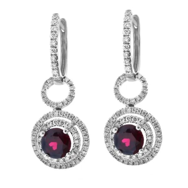 Diamond Source NYC Earrings 18kt Fancy Drop Earrings With 059ct Total Diamonds TE0721M1 Diamond Source NYC Earrings 18kt Fancy Drop Earrings With 059ct Total Diamonds TE0721M1