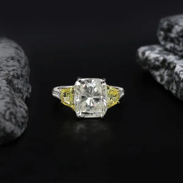 Diamond Source NYC Rings Engagement Ring with 752 ct of Total Diamond Weight RN142500