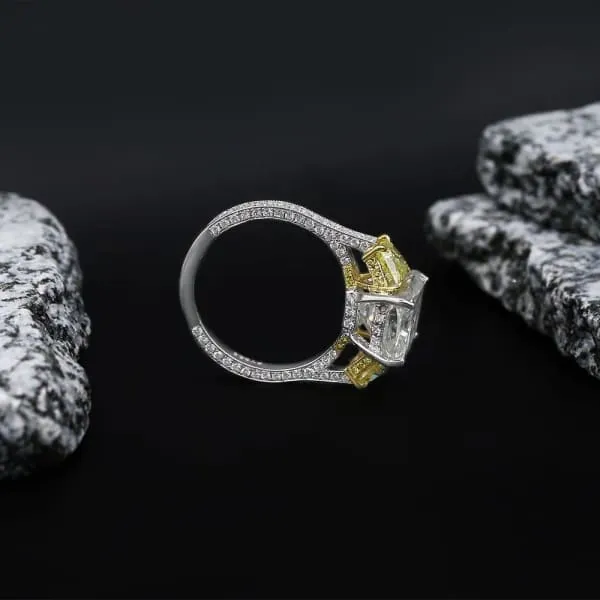 Diamond Source NYC Rings Engagement Ring with 752 ct of Total Diamond Weight RN142500