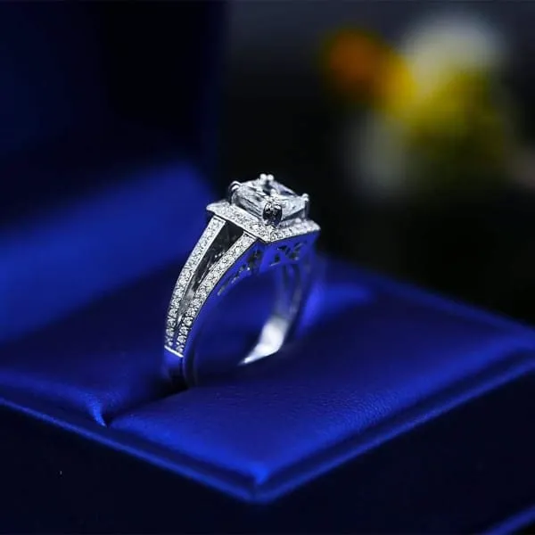Diamond Source NYC Rings Extraordinary Engagement Ring with center 116ct Princess Cut Diamond RN17500 Diamond Source NYC Rings Extraordinary Engagement Ring with center 116ct Princess Cut Diamond RN17500