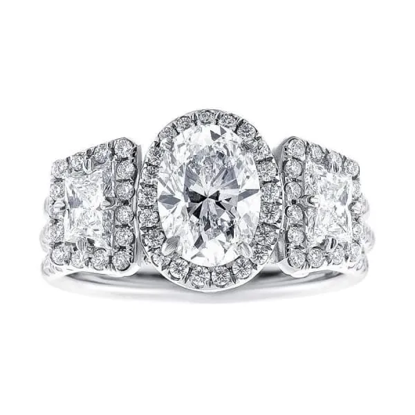 Diamond Source NYC Rings Platinum Engagement Ring With Center Diamond 151ct Oval Shape SET1711500 Diamond Source NYC Rings Platinum Engagement Ring With Center Diamond 151ct Oval Shape SET1711500