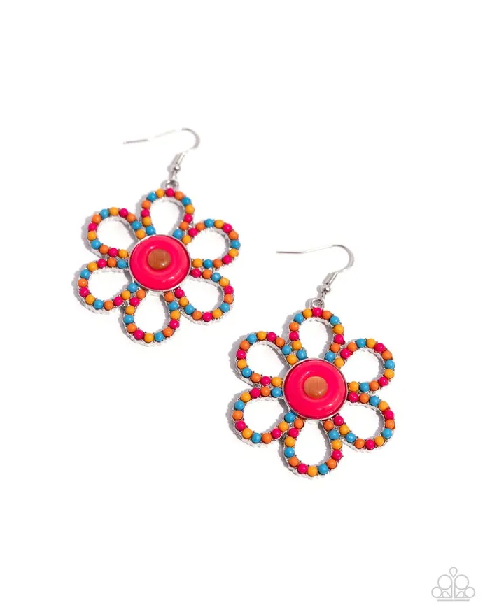 Earrings Paparazzi Earring FLOWER Forward Orange Paparazzi Jewelry Earrings Paparazzi Earring FLOWER Forward Orange Paparazzi Jewelry