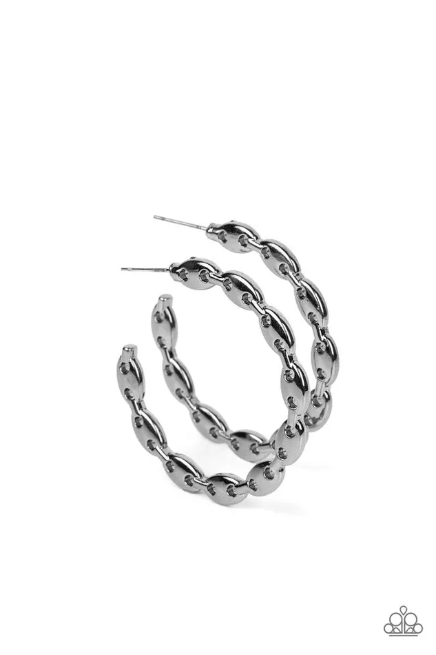 Earrings Paparazzi Earring Impressive Innovation Black Paparazzi Jewelry Earrings Paparazzi Earring Impressive Innovation Black Paparazzi Jewelry