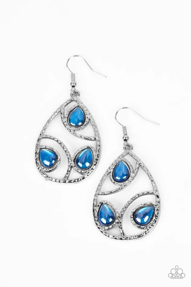 Earrings Paparazzi Earring Send the BRIGHT Message Blue Paparazzi Jewelry Earrings Paparazzi Earring Send the BRIGHT Message Blue Paparazzi Jewelry