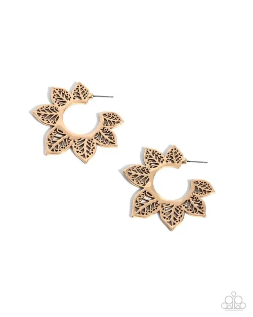 Earrings Paparazzi Earring Tangled Tapestry Gold Paparazzi Jewelry Earrings Paparazzi Earring Tangled Tapestry Gold Paparazzi Jewelry