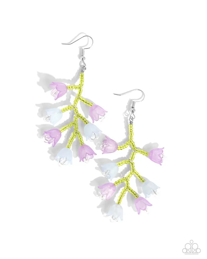 Earrings Paparazzi Jewelry Paparazzi Earring Beguiling Bouquet Purple Earrings Paparazzi Jewelry Paparazzi Earring Beguiling Bouquet Purple