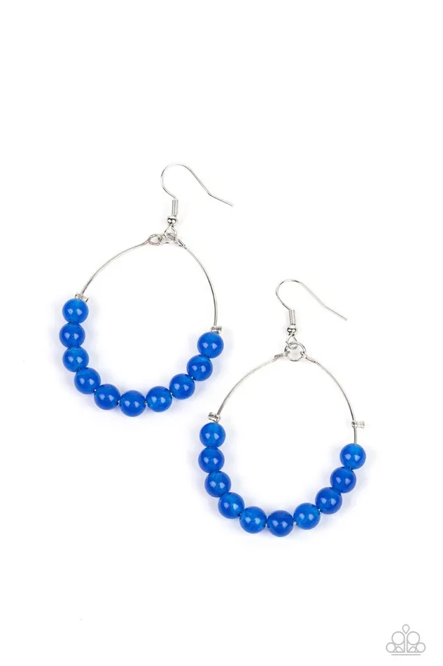 Earrings Paparazzi Jewelry Paparazzi Earring Catch a Breeze Blue Earrings Paparazzi Jewelry Paparazzi Earring Catch a Breeze Blue