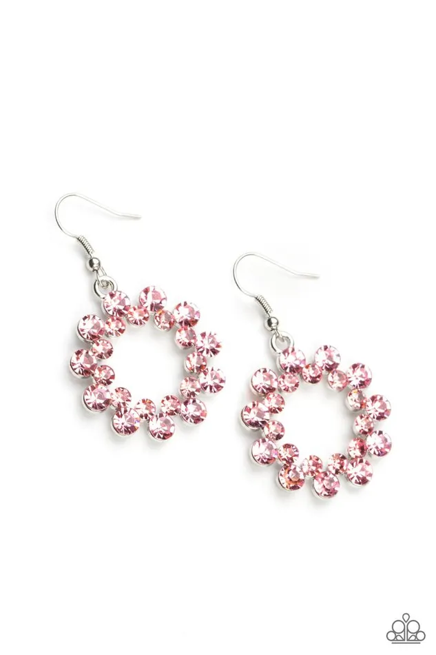 Earrings Paparazzi Jewelry Paparazzi Earring Champagne Bubbles Pink Earrings Paparazzi Jewelry Paparazzi Earring Champagne Bubbles Pink