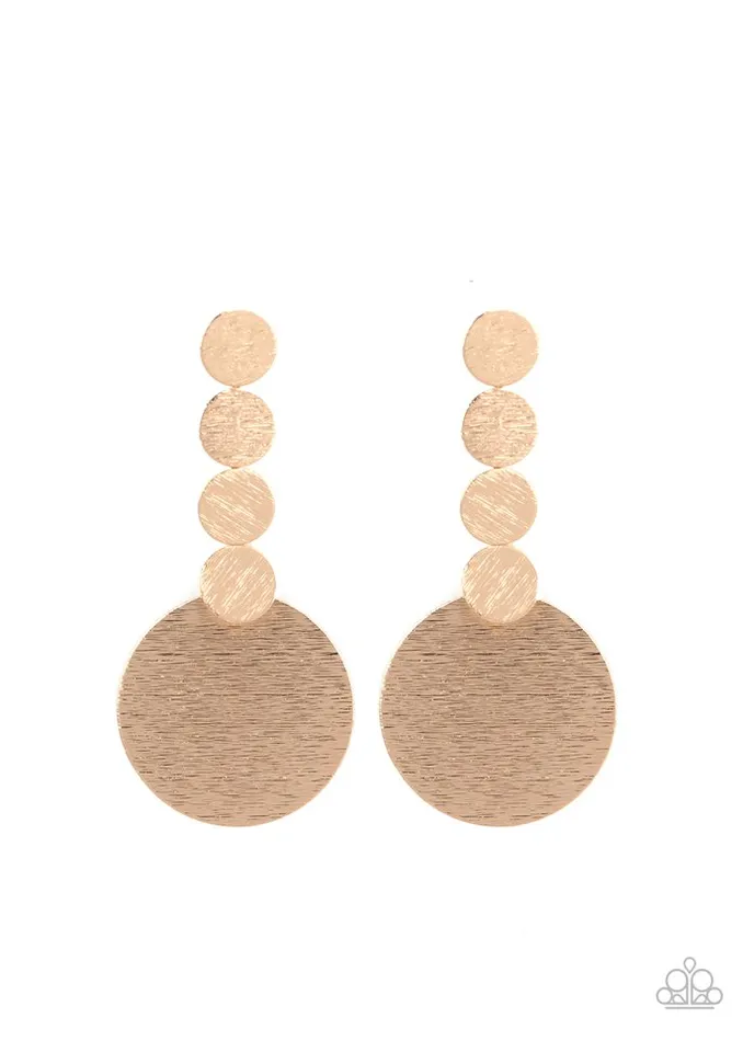 Earrings Paparazzi Jewelry Paparazzi Earring Idolized Illumination Gold Earrings Paparazzi Jewelry Paparazzi Earring Idolized Illumination Gold