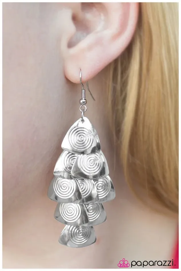 Earrings Paparazzi Jewelry Paparazzi Earring Let Me Be Your Muse Silver