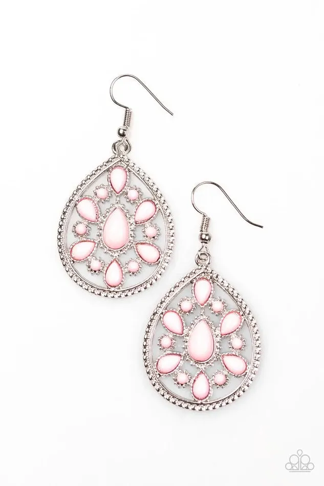 Earrings Paparazzi Jewelry Paparazzi Earring Pretty Princess Pink
