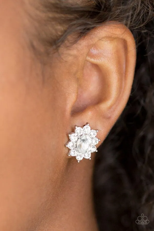 Earrings Paparazzi Jewelry Paparazzi Earring Starry Nights White Earrings Paparazzi Jewelry Paparazzi Earring Starry Nights White